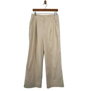 A New Day Women’s High Rise Wide Leg Tan Pants Trousers Size 4